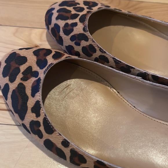 NEW J. Crew Lily calf hair covered-heel flats - Picture 5 of 8
